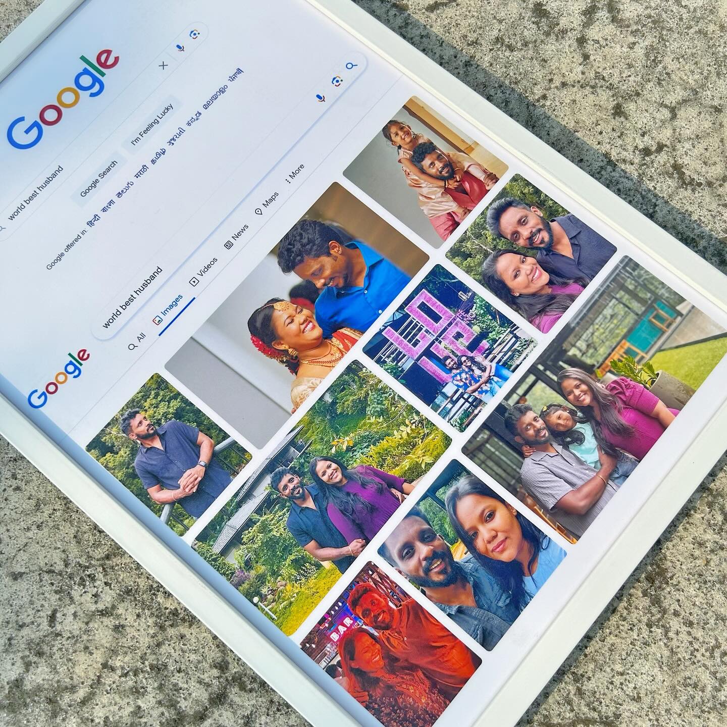 Google Search Photo Frames