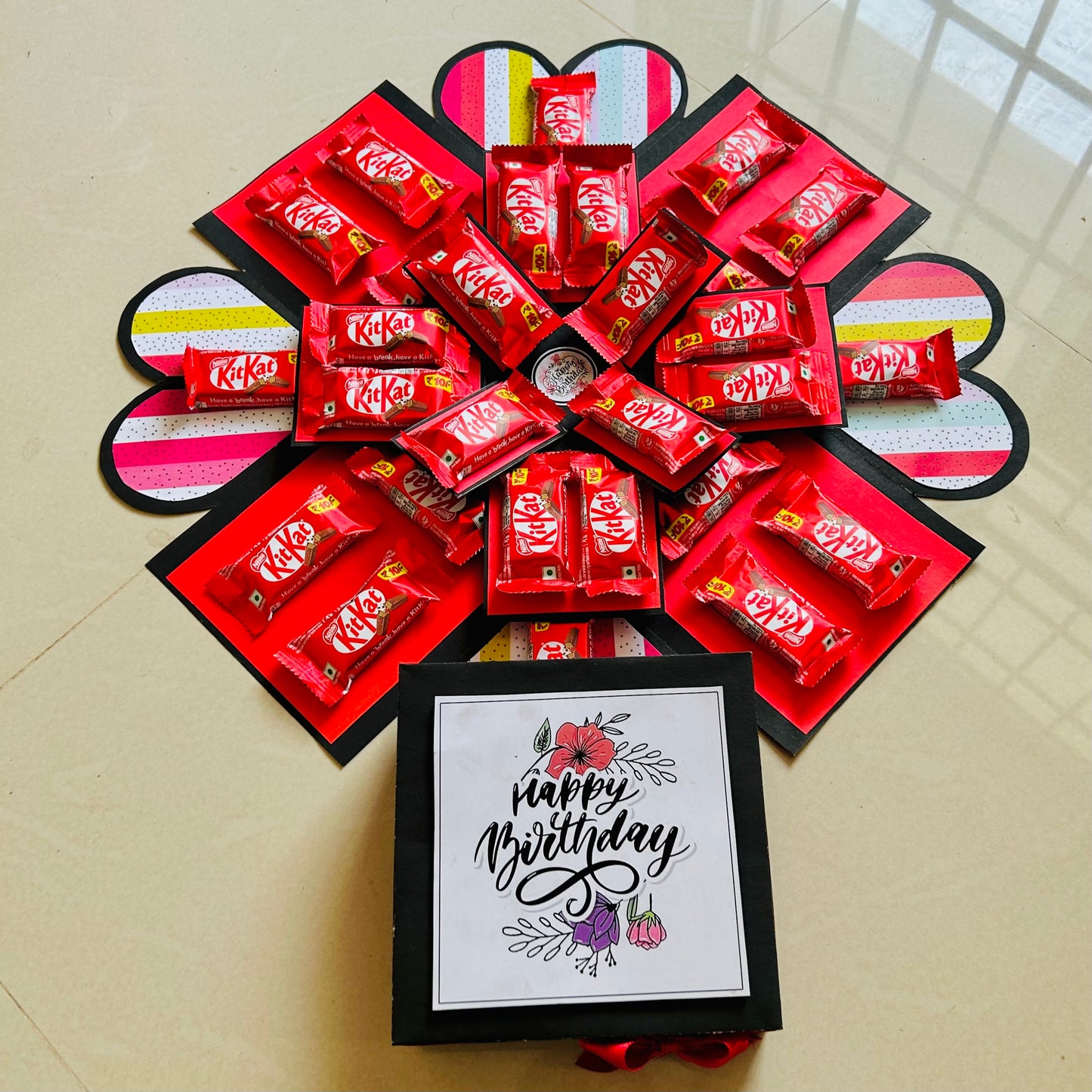 Kitkat Explosion Box