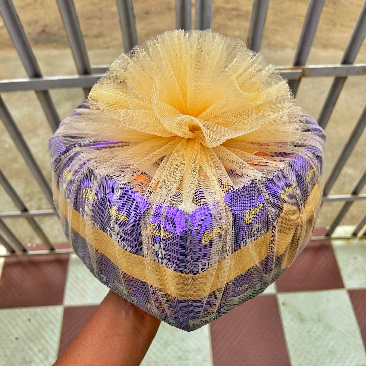 Heart Shaped Dairymilk Bouquet