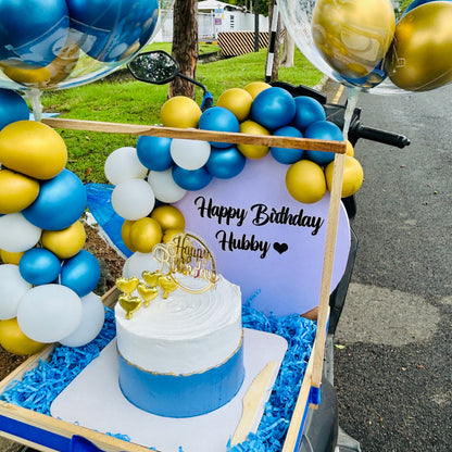 Ballon Bouquet for Cake Tray